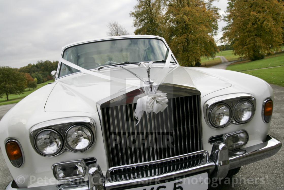 "Wedding Car" stock image