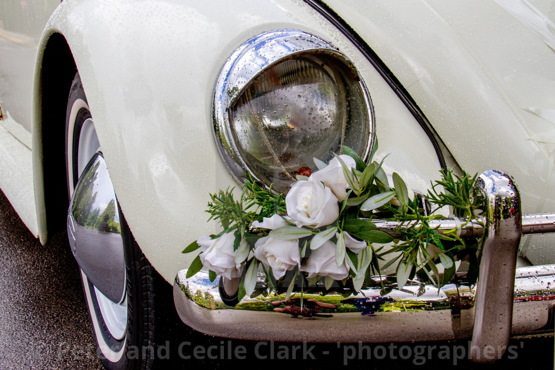 "Wedding Car" stock image