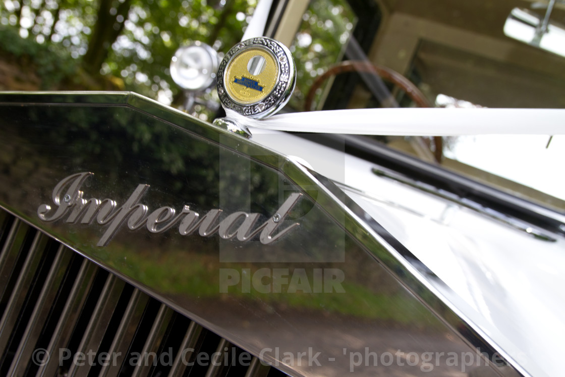 "Wedding Car" stock image