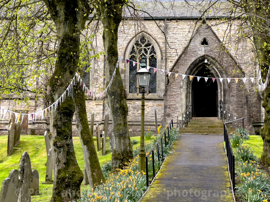 "Hawes, St. Margarets Church." stock image