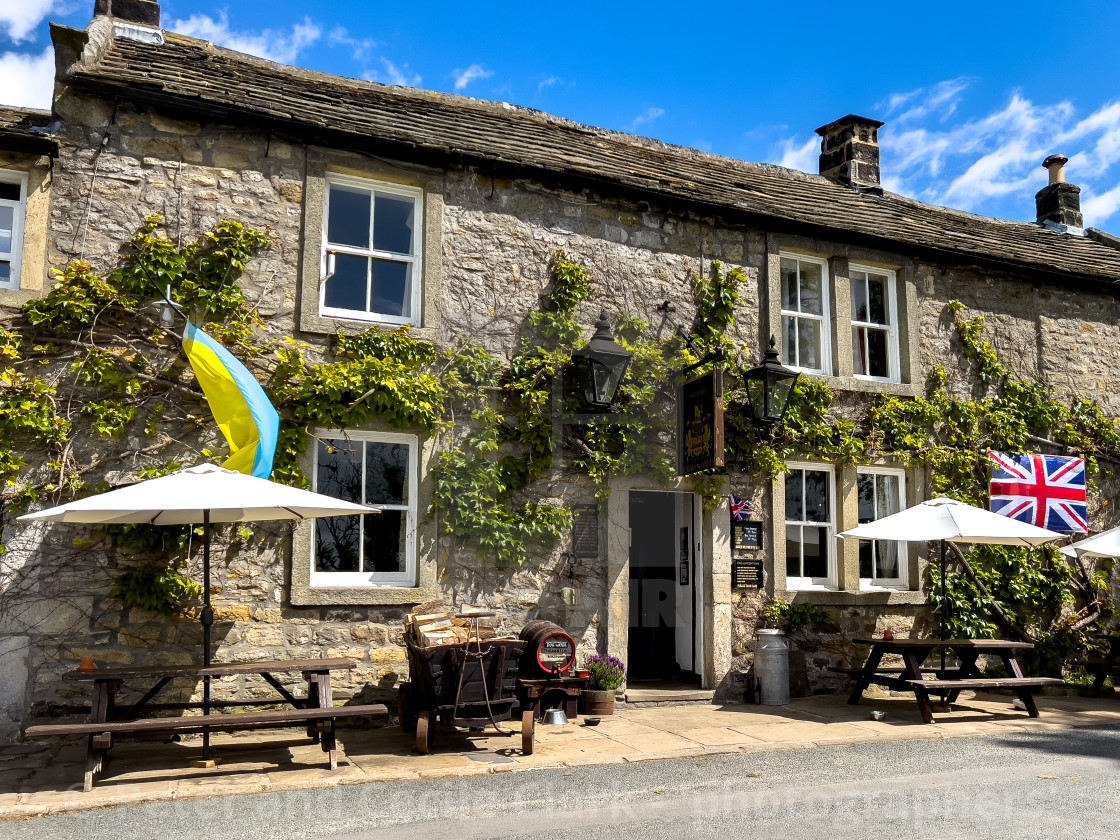 "The Craven Arms, Appletreewick" stock image