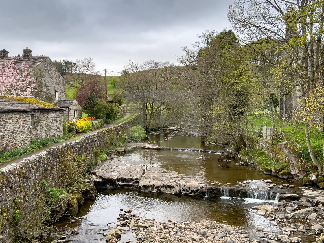 "Hardraw Beck, Yorkshire Dales." stock image