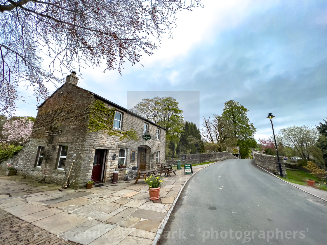 "Cart House Tea Room, Hardraw." stock image