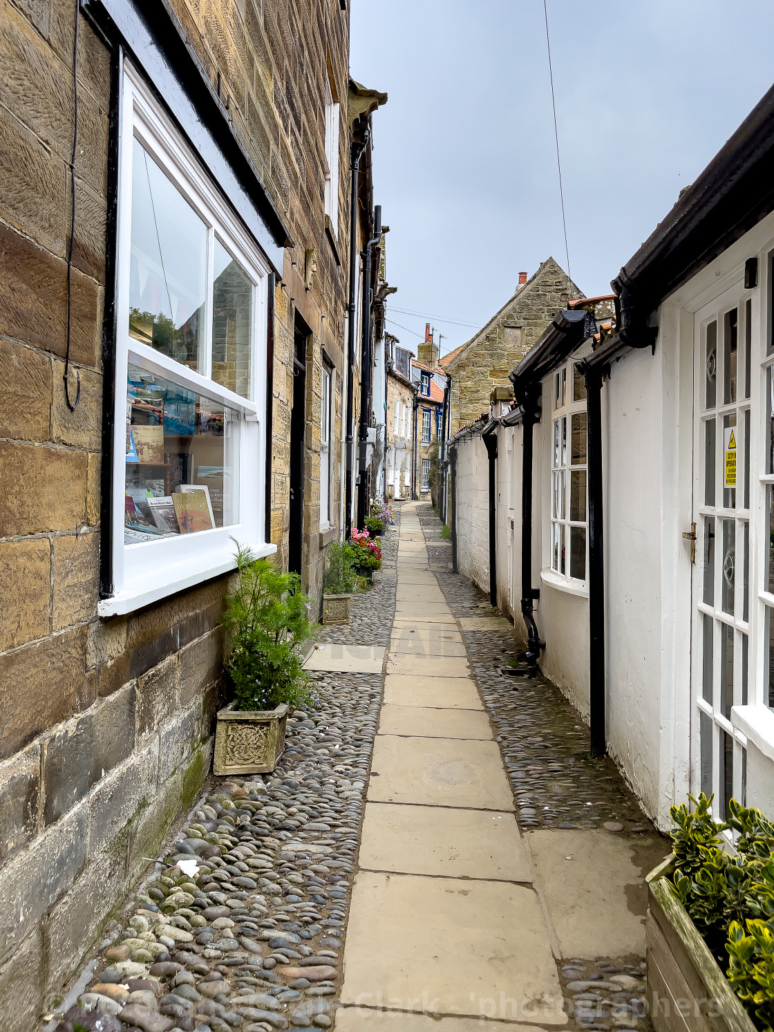 "Robin Hoods Bay" stock image