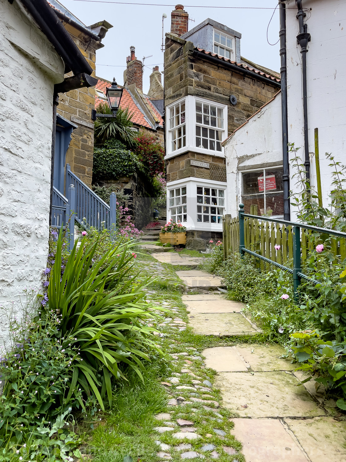 "Robin Hoods Bay" stock image