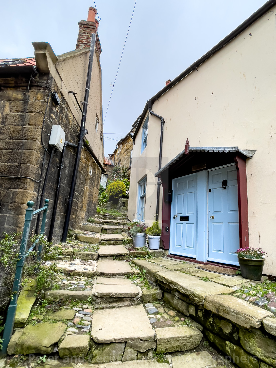 "Robin Hoods Bay" stock image