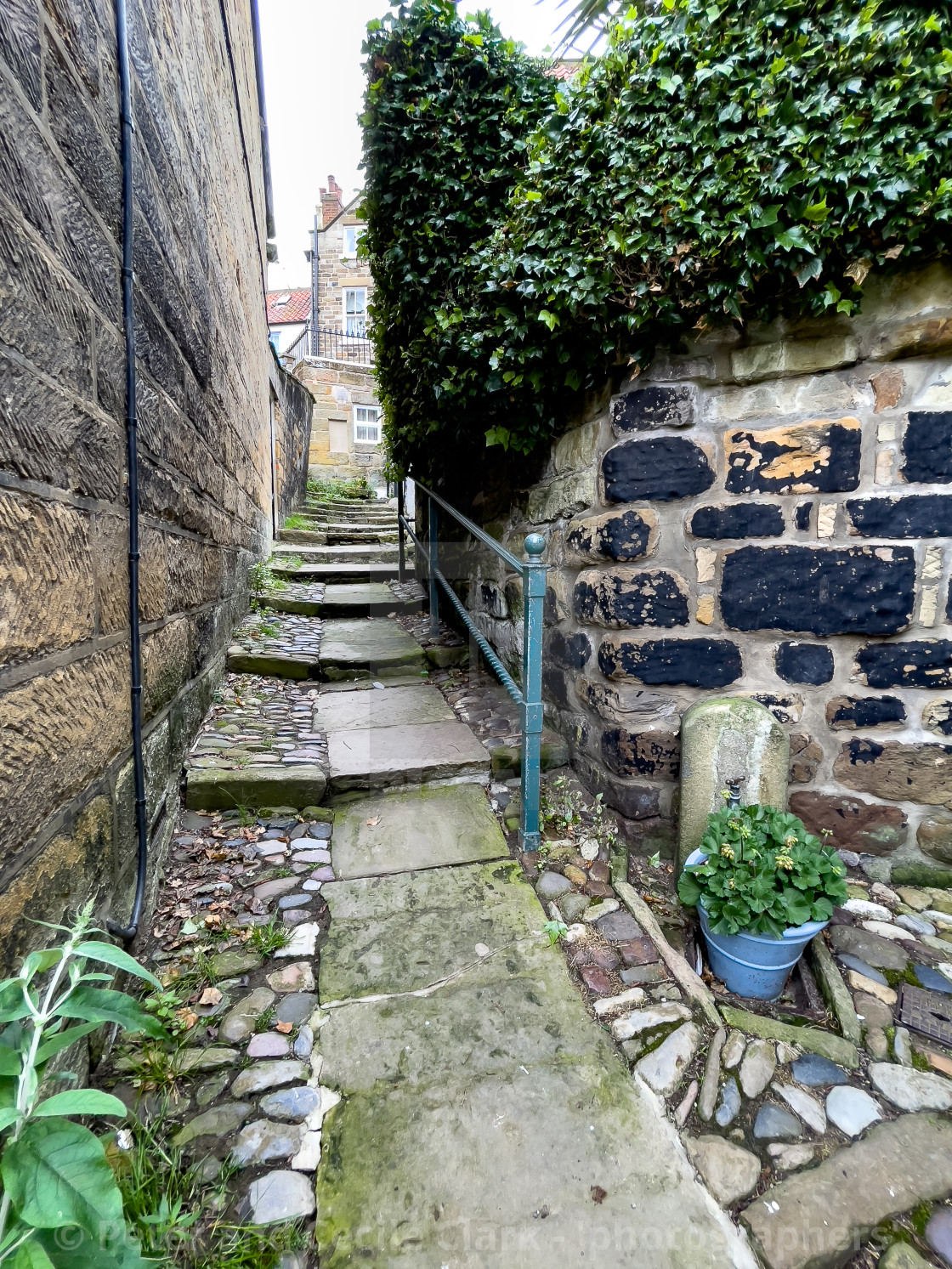 "Robin Hoods Bay" stock image