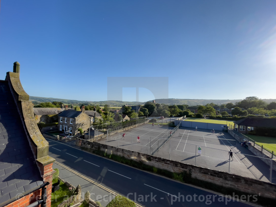 "Robin Hoods Bay" stock image