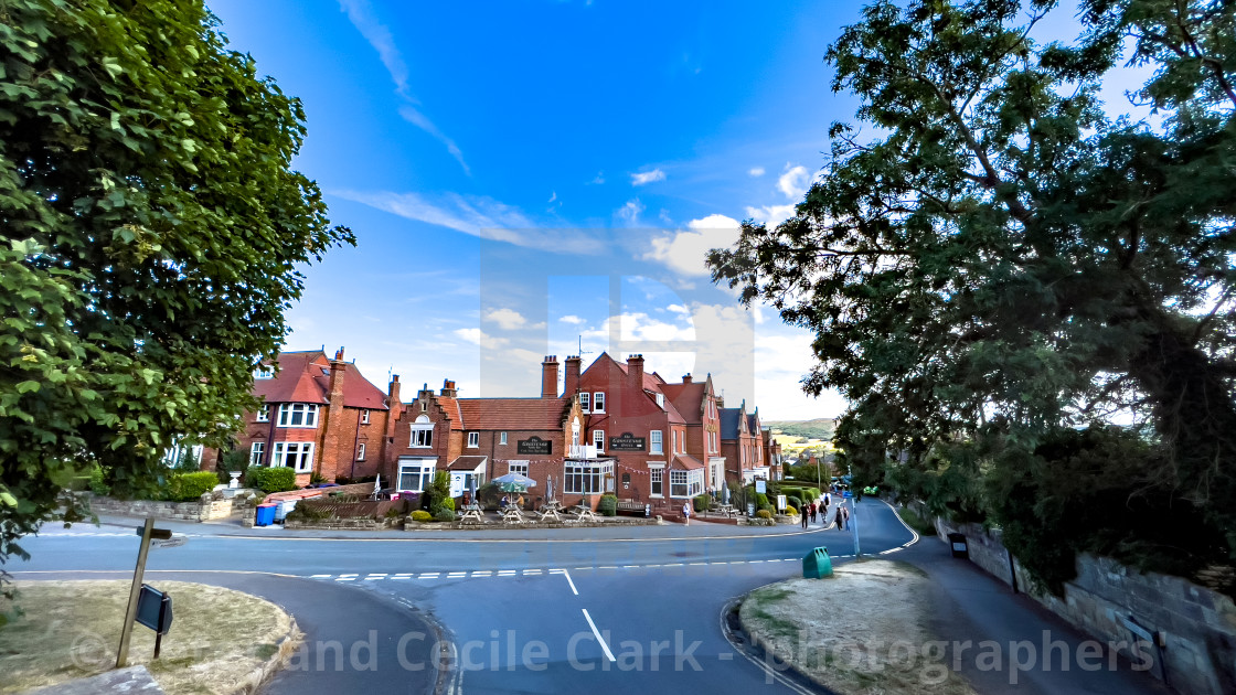 "Robin Hoods Bay" stock image