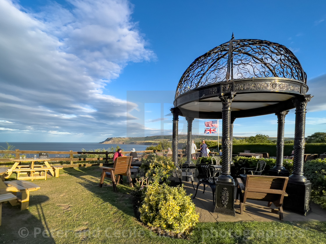 "Robin Hoods Bay" stock image