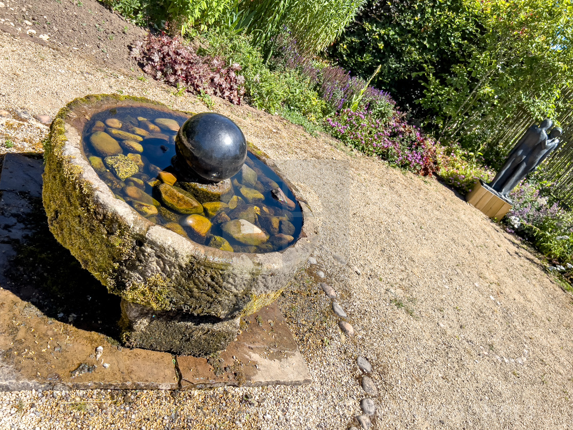 "Helmsley Walled Garden" stock image