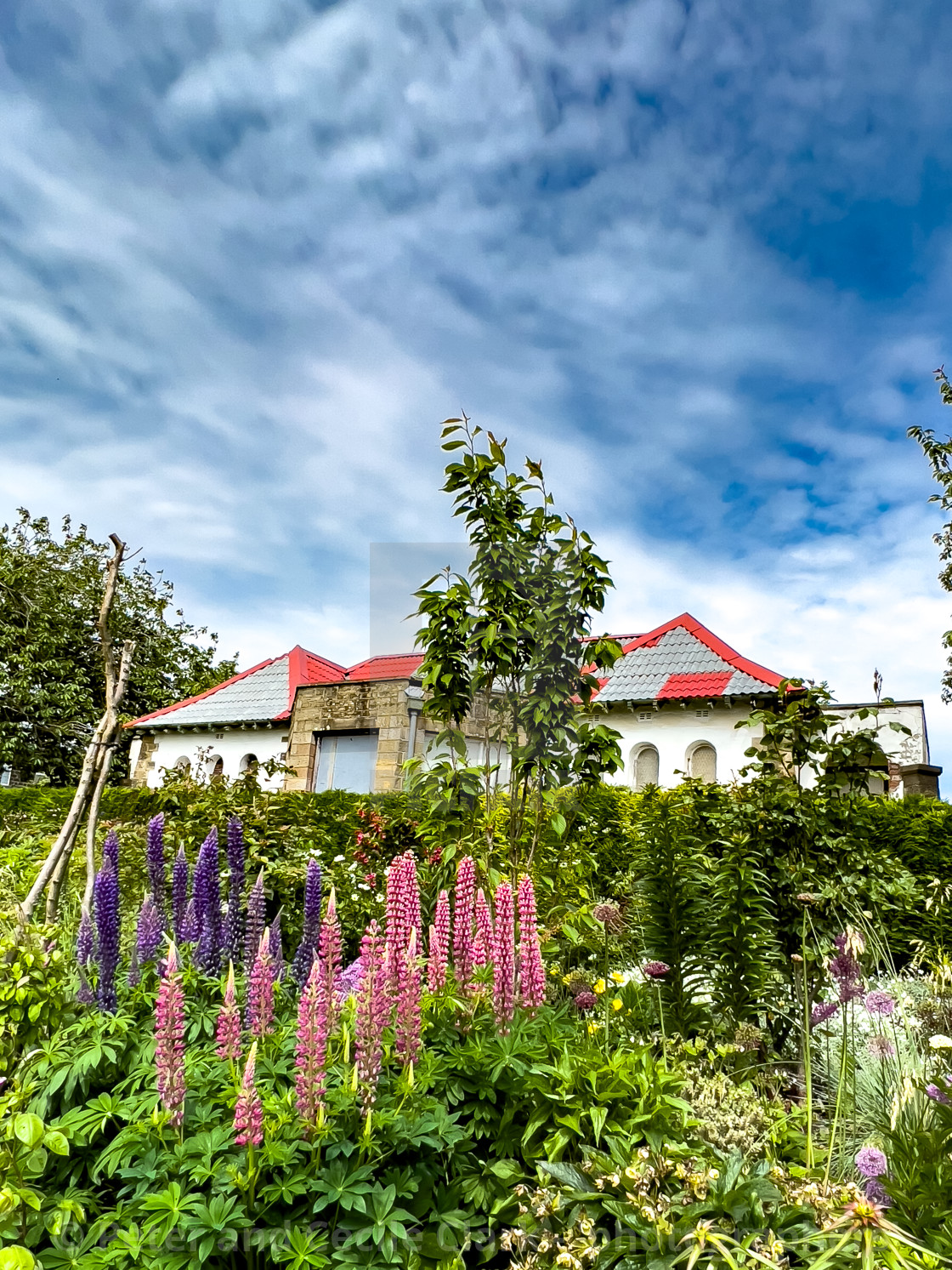 "Silsden Park Pavilion." stock image