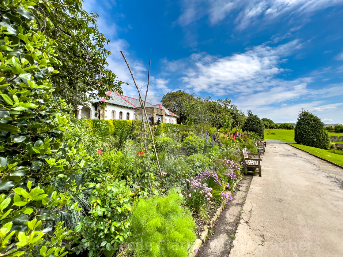 "Silsden Park Pavilion." stock image