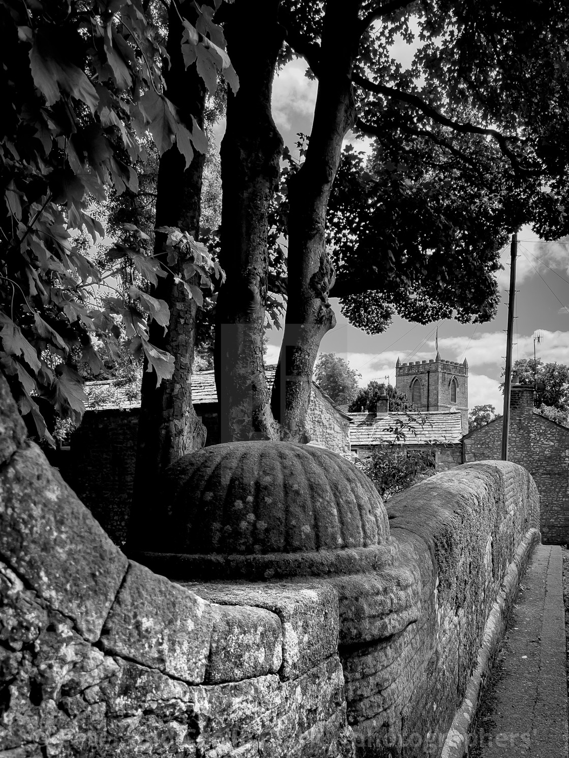 "Kettlewell Bridge" stock image