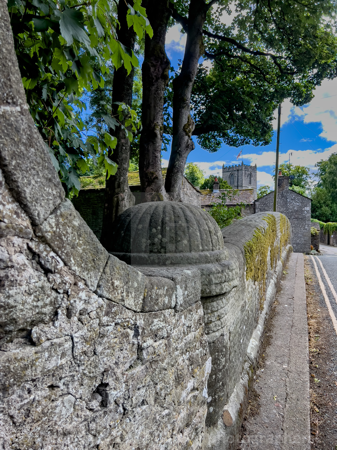 "Kettlewell Bridge" stock image