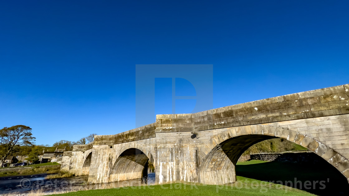 "Bridge, Burnsall, Yorkshire Dales." stock image