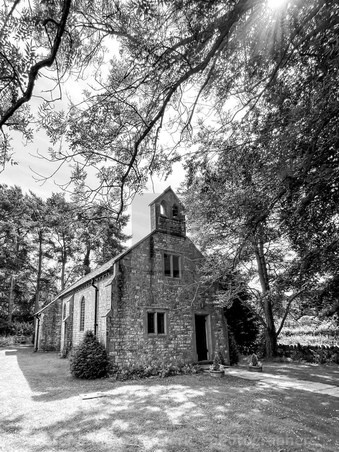 "Saint Chads Church, Hutton le Hole, Ryedale" stock image