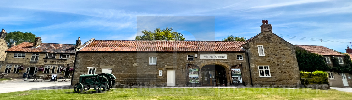 "Ryedale Folk Museum, Hutton-le-Hole" stock image