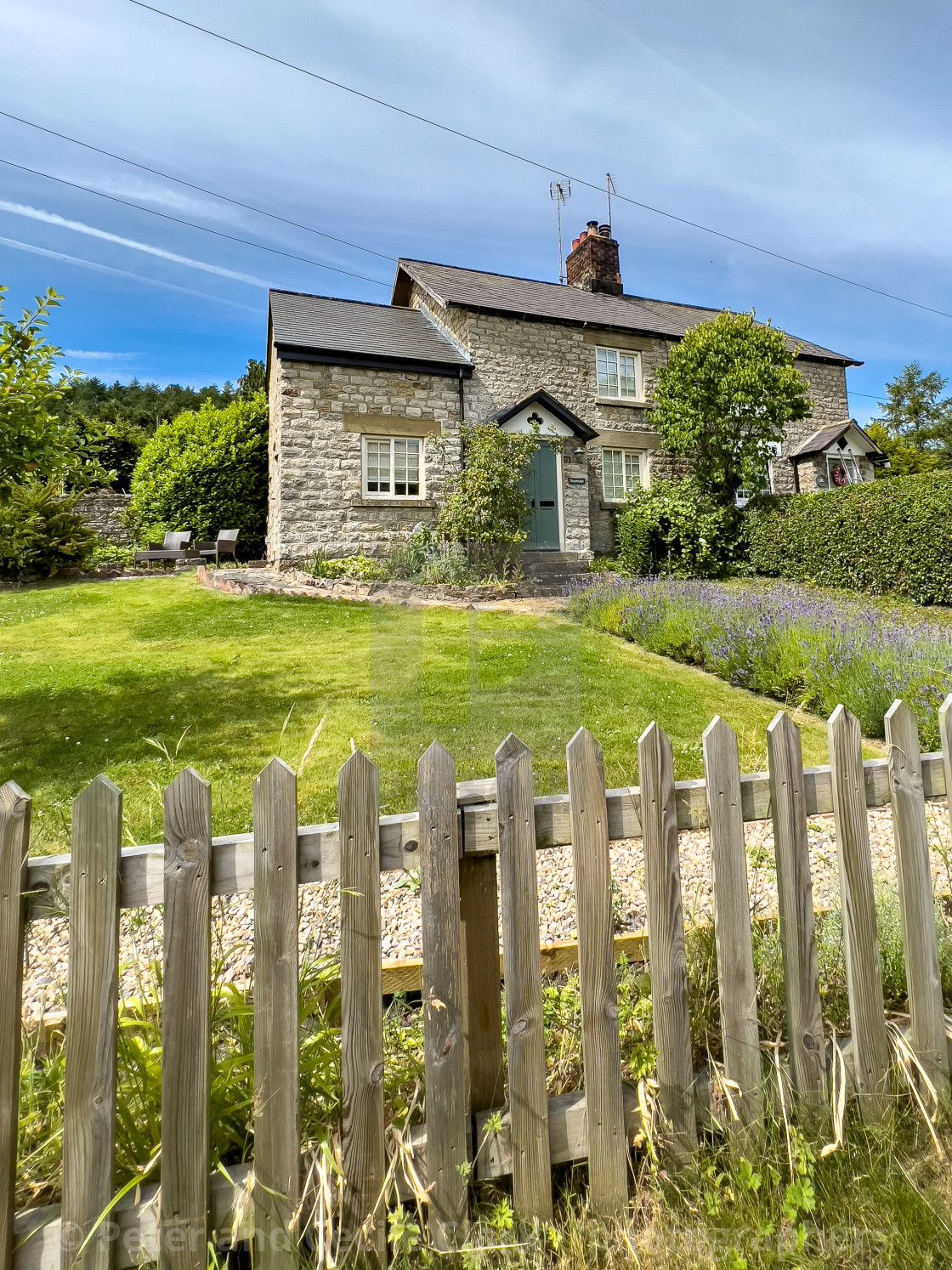 "Cottage, Hutton le Hole" stock image