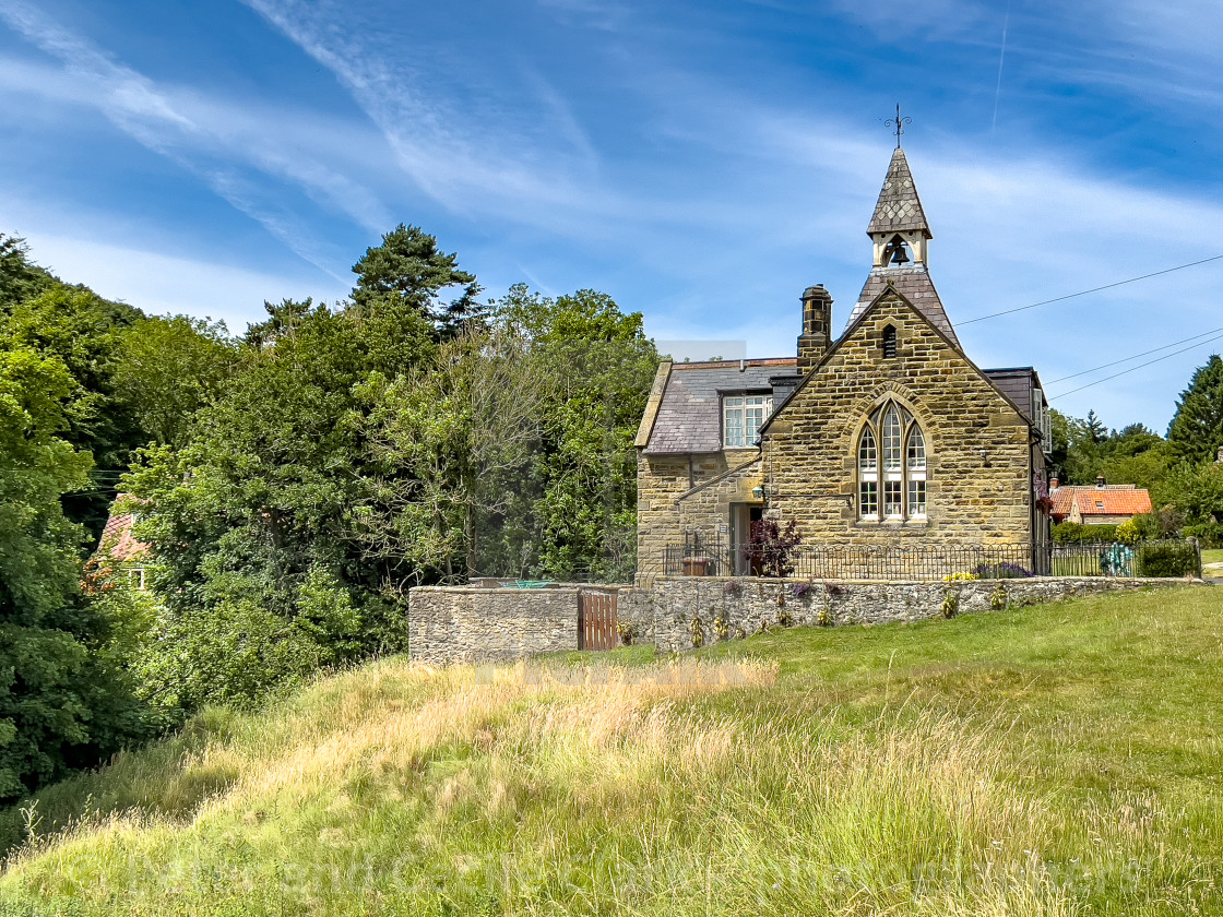 "Cottage, Hutton le Hole" stock image