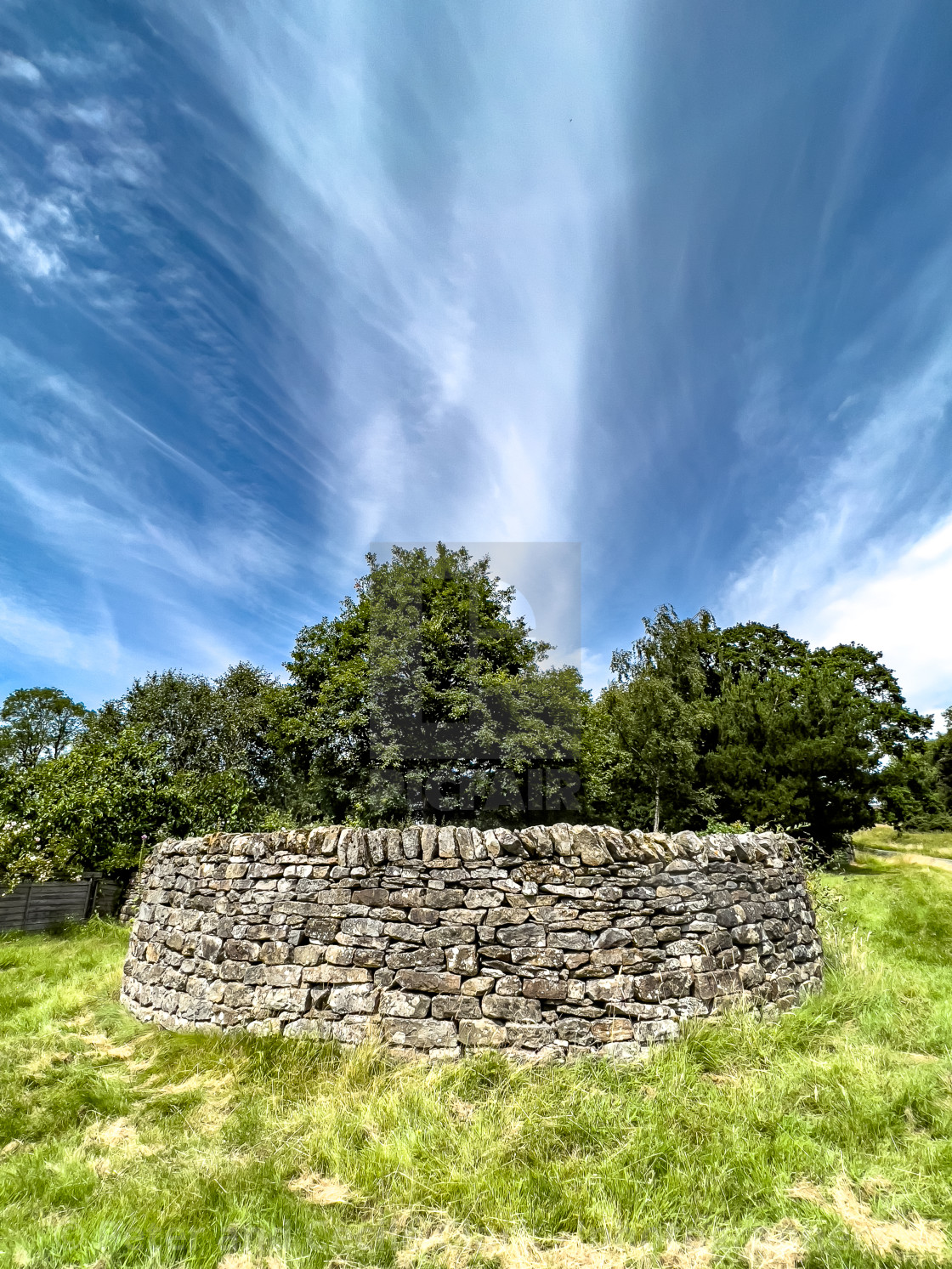 "Sheepfold, in Hutton-le-Hole" stock image