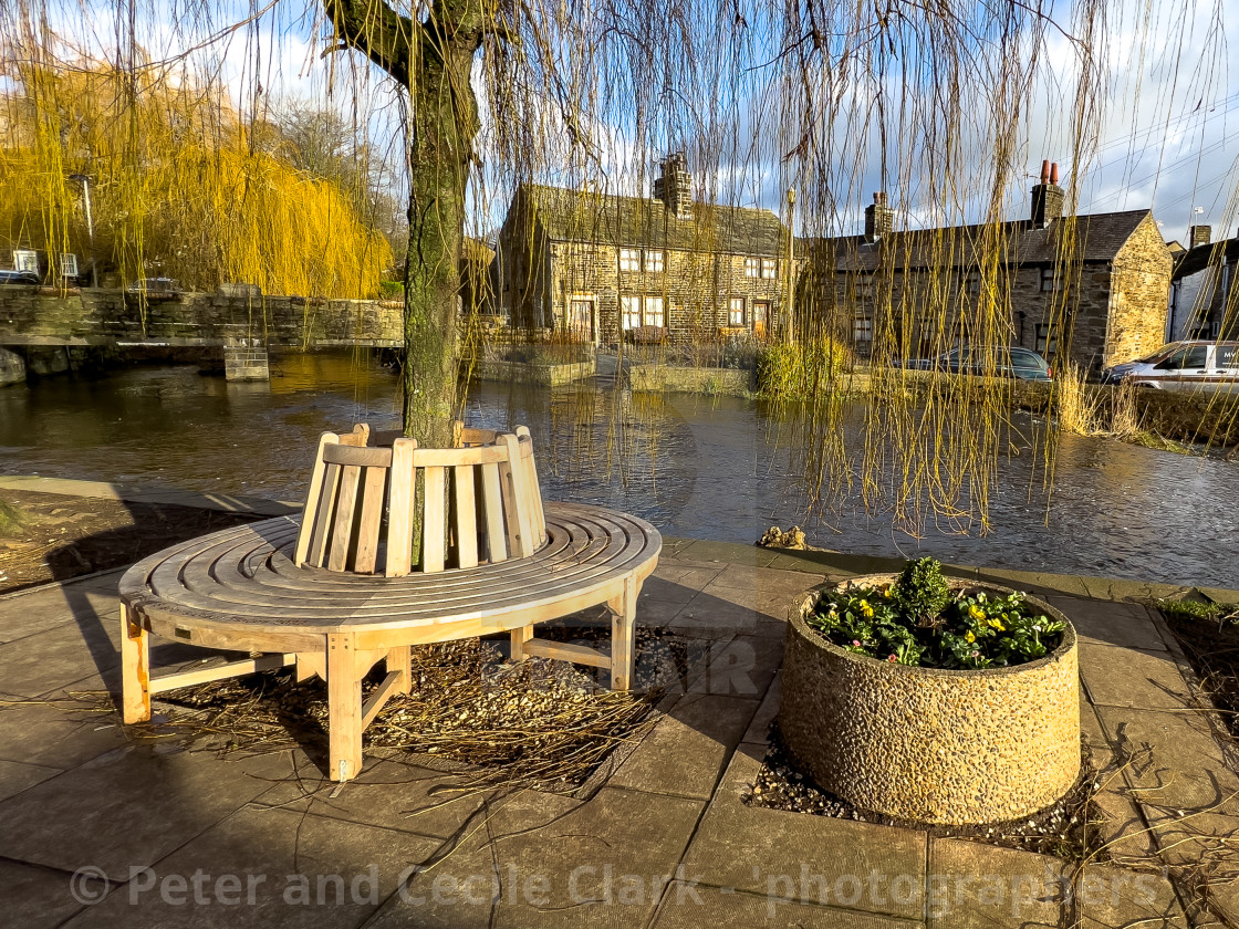 "Silsden Beck" stock image