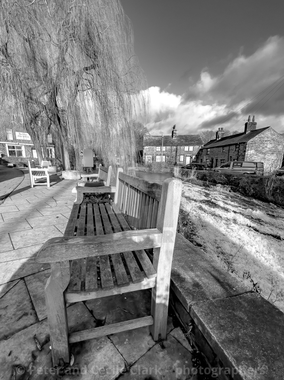 "Silsden Beck" stock image