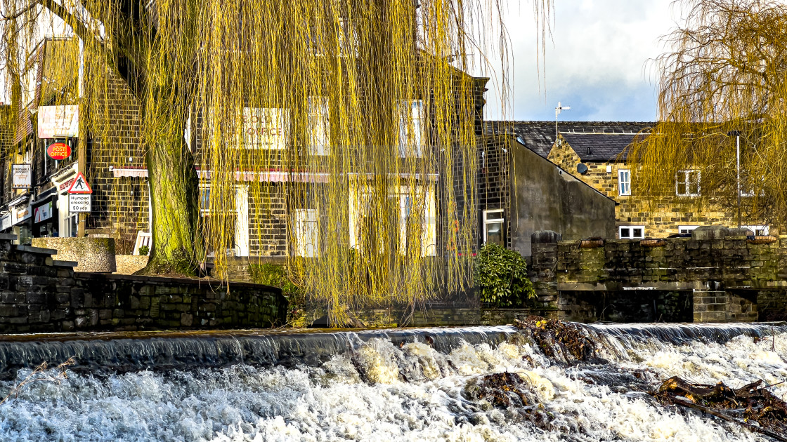 "Silsden Beck" stock image