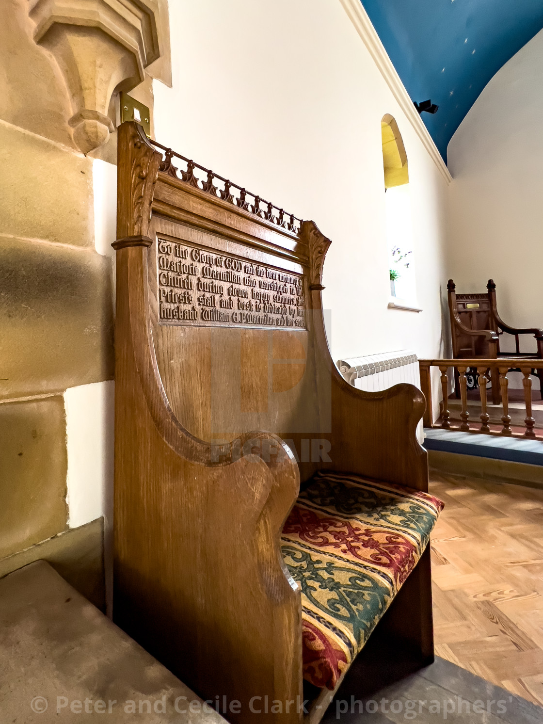 "St Mary's Church, Sandsend, nr Whitby on the North Yorkshire Coast" stock image