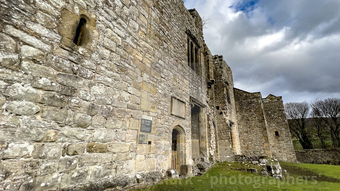 "Barden Tower, hunting lodge and tower house." stock image