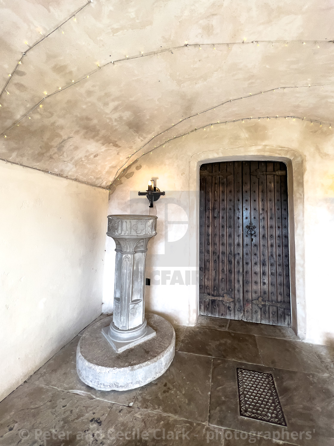 "Barden, Priests House, Chapel Entrance." stock image