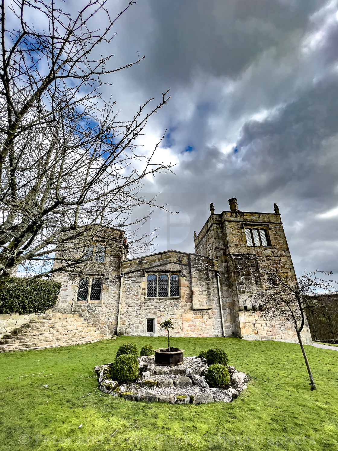 "Priests House, Restaurant and Wedding Venue, Barden Tower." stock image