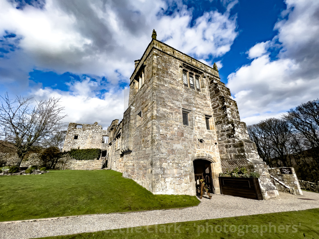 "Priests House, Restaurant and Wedding Venue, Barden Tower." stock image