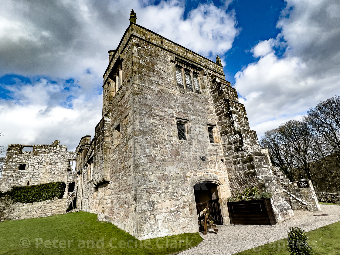 "Priests House, Restaurant and Wedding Venue, Barden Tower." stock image