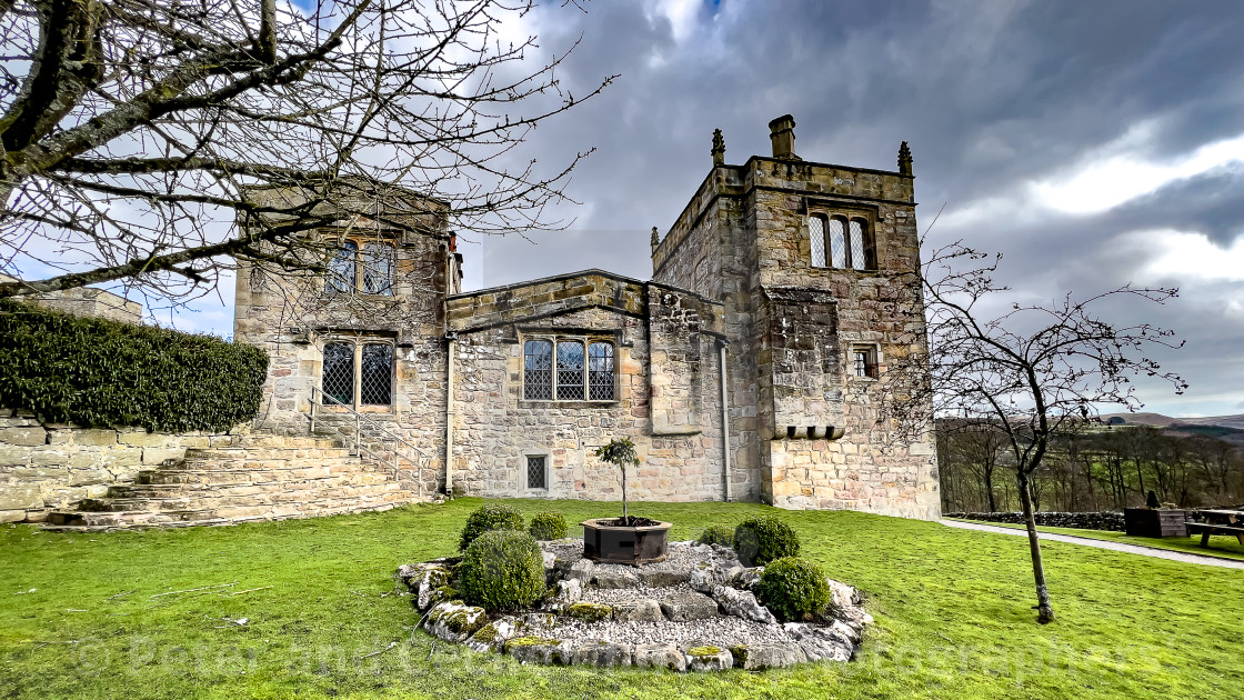 "Priests House, Restaurant and Wedding Venue, Barden Tower." stock image