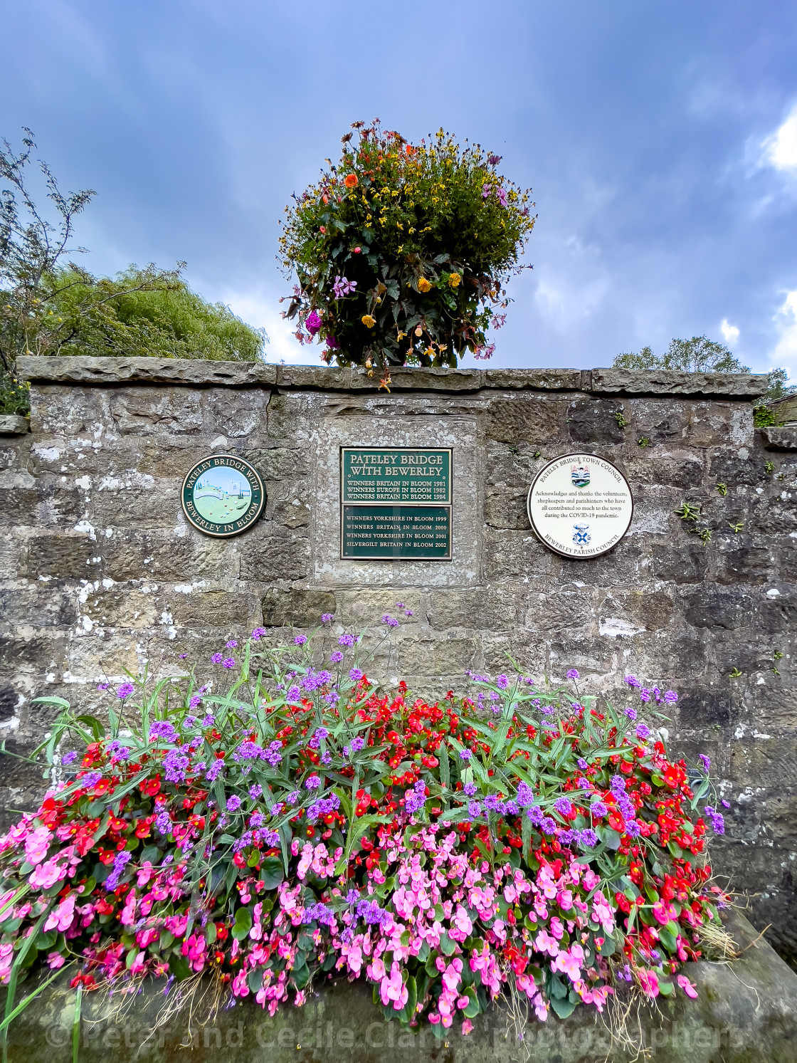 "Britain and Yorkshire in Bloom" stock image