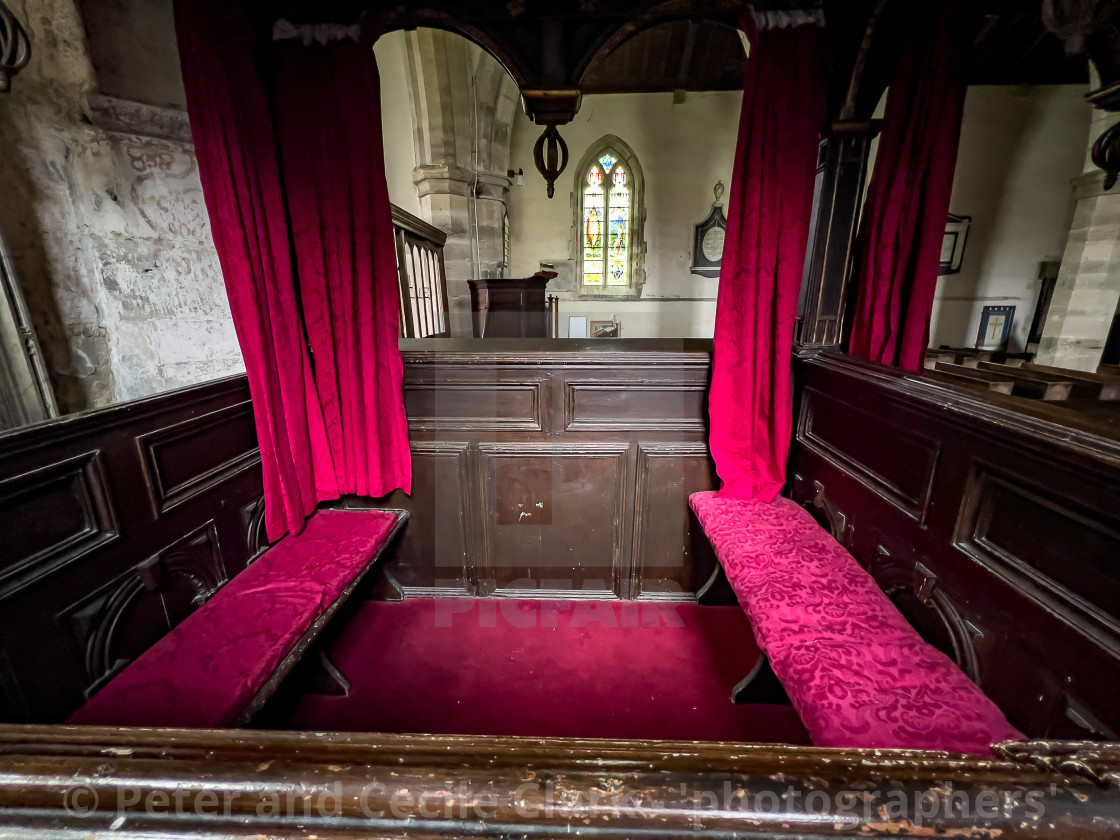 "Wensley Holy Trinity Church, Lower Wensleydale, Yorkshire, England." stock image