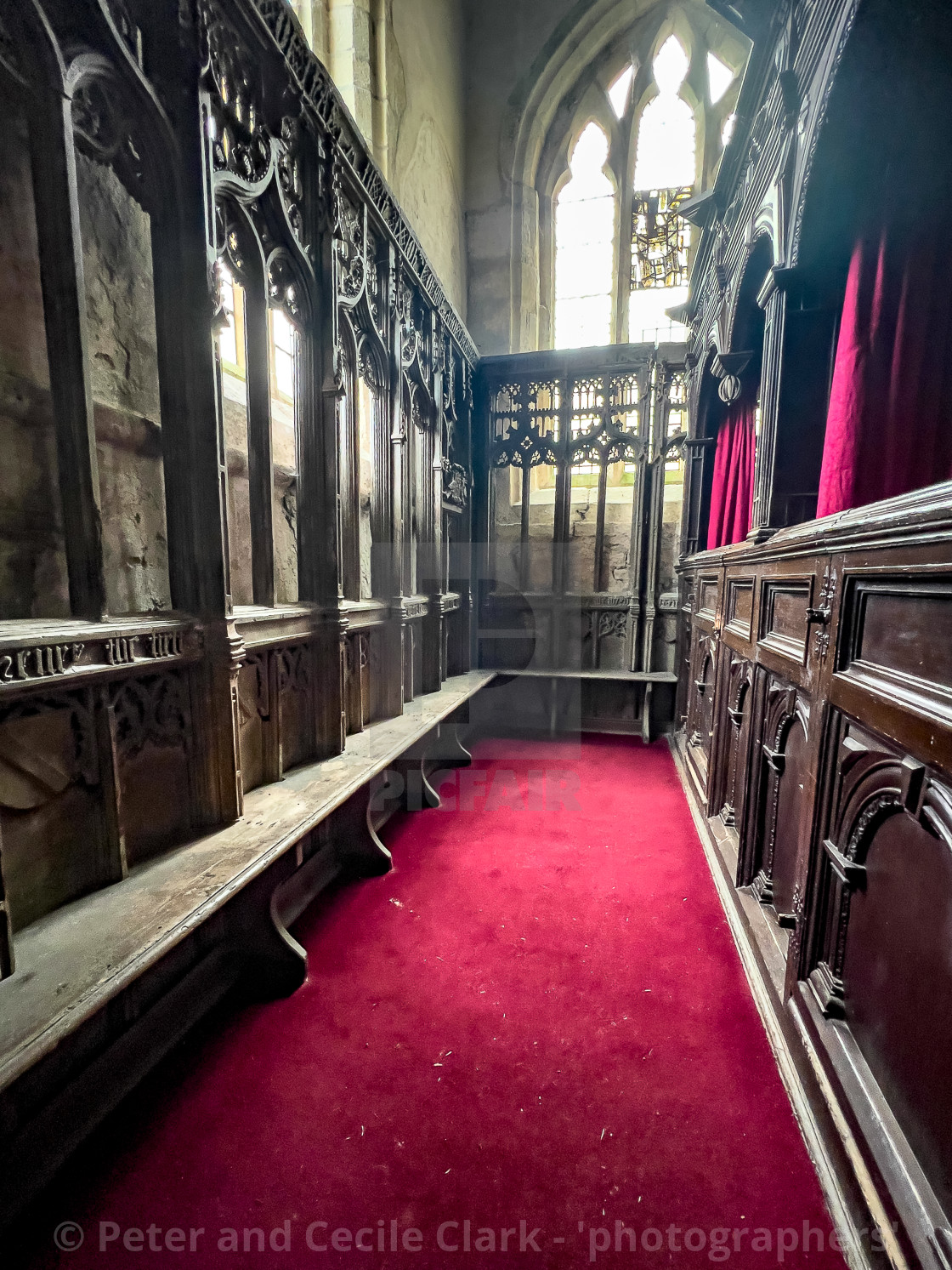 "Wensley Holy Trinity Church, Lower Wensleydale, Yorkshire, England." stock image