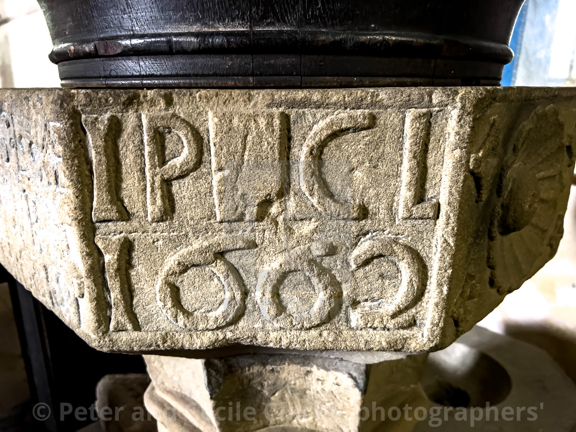 "Wensley Holy Trinity Church, Lower Wensleydale, Yorkshire, England." stock image