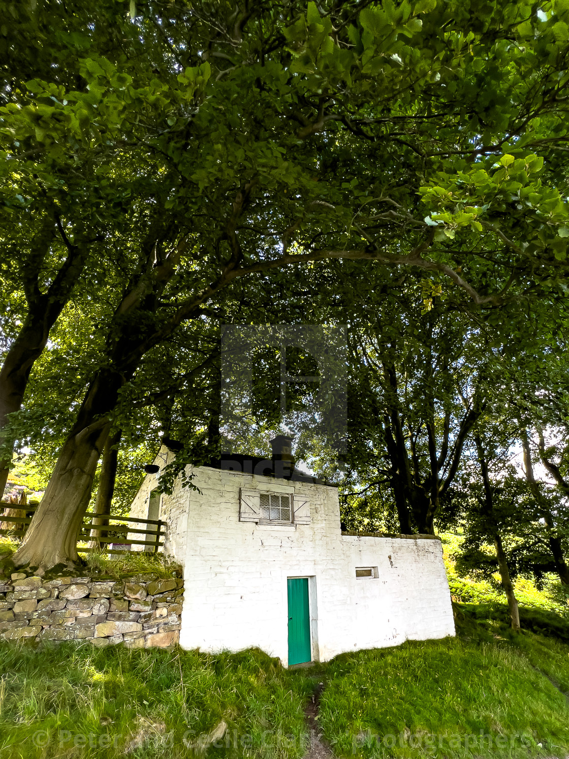 "White Wells, Ilkley Moor, Toilets." stock image