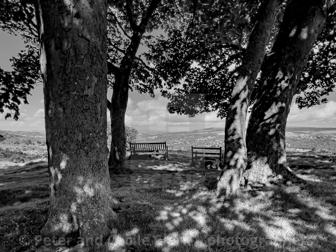 "Yorkshire Dales and Ilkley Countryside View" stock image