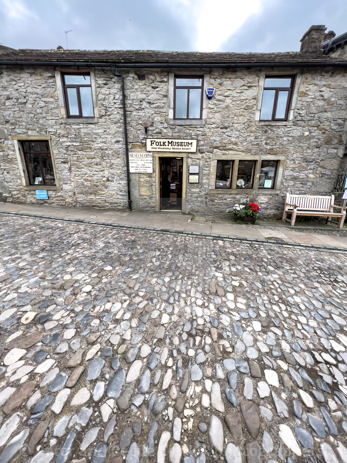 "Grassington Folk Museum, Upper Wharfedale" stock image