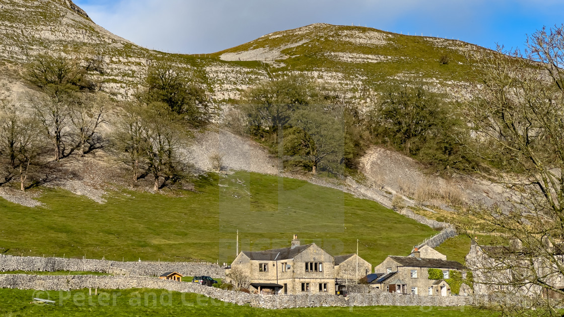 "Kilnsey Fells, Kilnsey, North Yorkshire, Yorkshire Dales." stock image