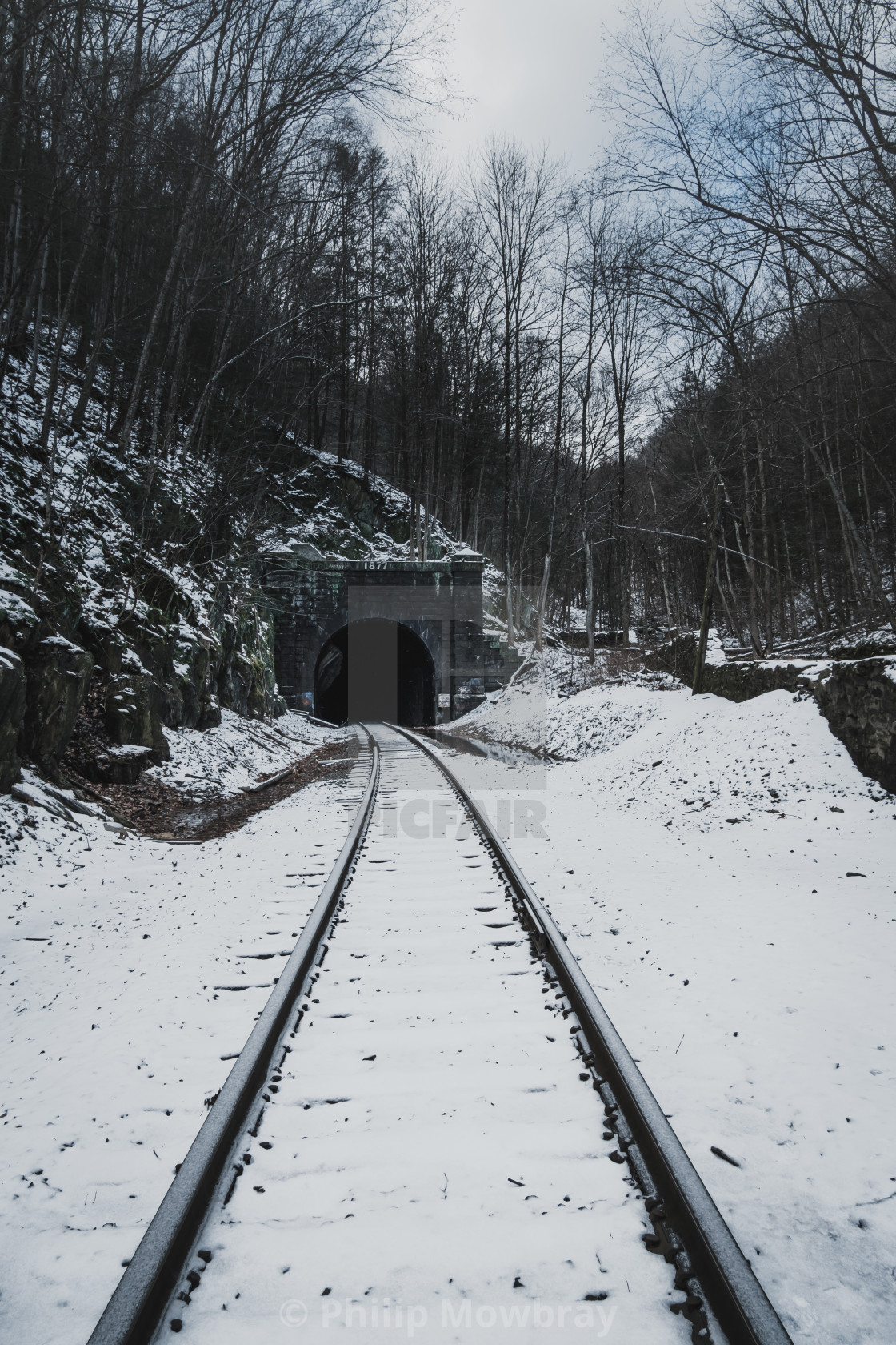 "The east entrance of the Hoosac Tunnel near North Adams in The Berkshires,..." by Philip Mowbray - $14.78 "The east entrance of the Hoosac Tunnel near North Adams in The Berkshires,..." stock image