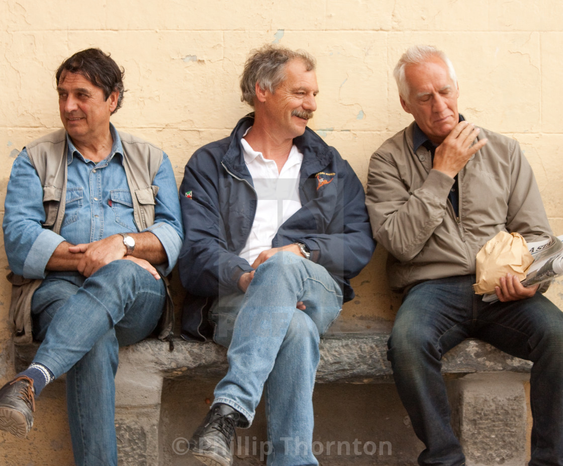 "Three shades of denim" stock image