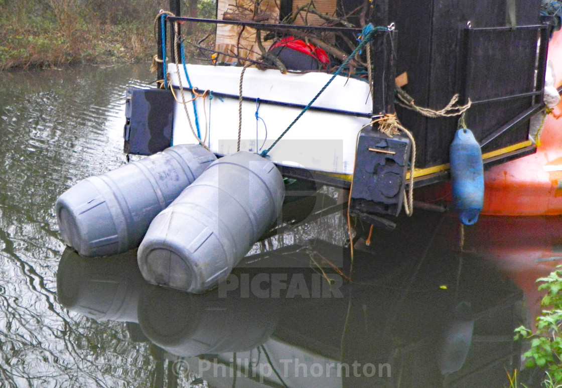 "Improvised bumpers" stock image