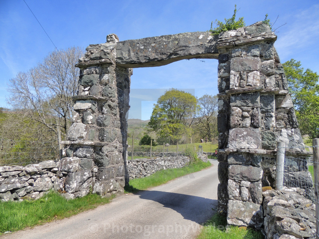 "Y Garreg Fawr" stock image