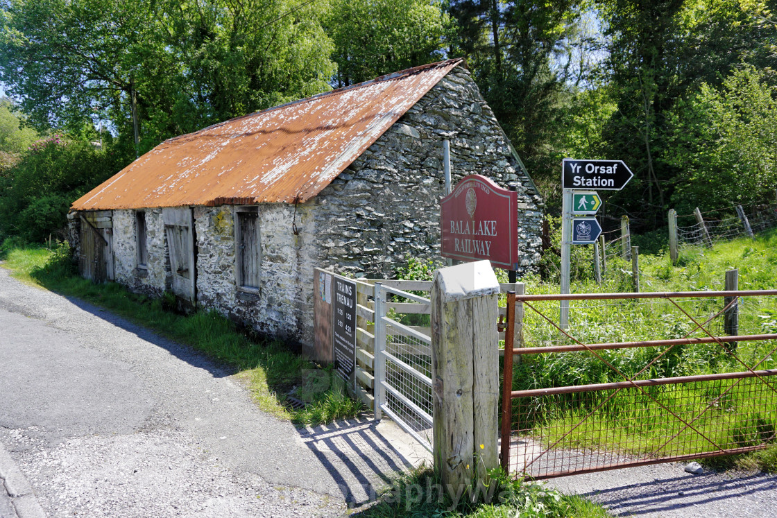 "Bala Lake Railway" stock image