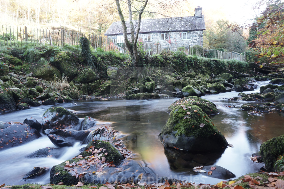 "Torrent Walk" stock image