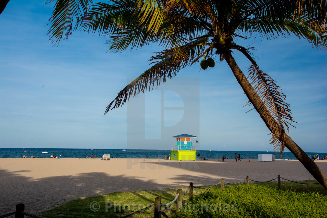 "Beach overlook" stock image